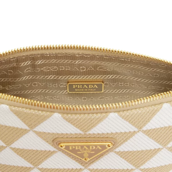 9 Prada Tote Bag Shoulder Bag Beige