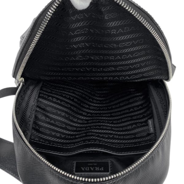 9 Prada Body Bag Shoulder Bag Saffiano Leather Nero Black