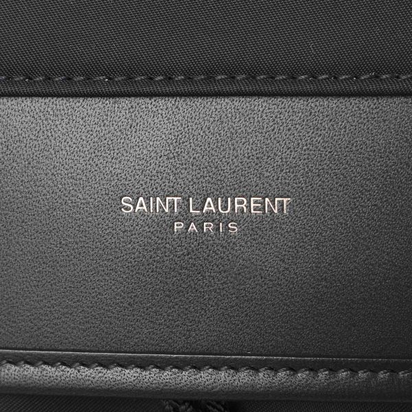 9 Saint Laurent Backpack Rucksack Nylon Black