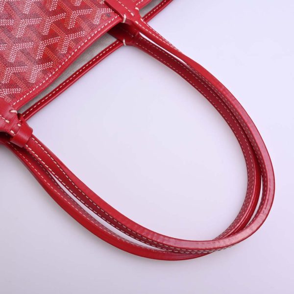 b5001230200000180 5 Goyard Saint Louis PM Tote Bag Red