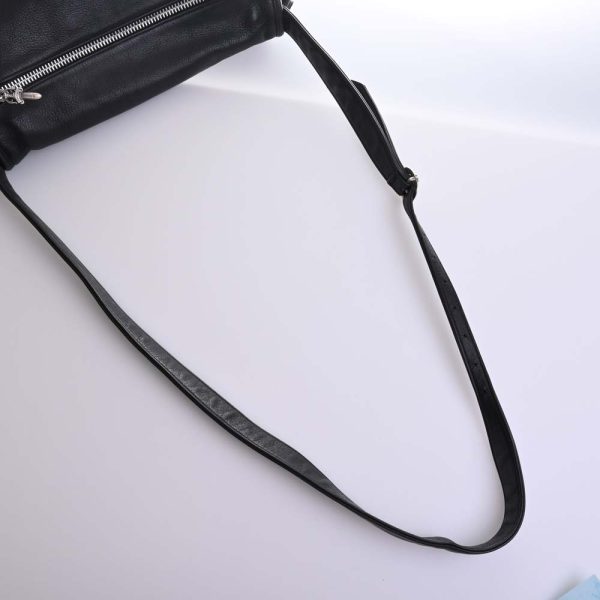 b5049725200000069 4 Chrome Hearts Leather Shoulder Bag Black