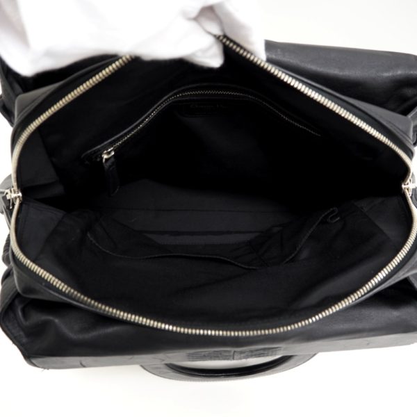 b5559b 10 Dior Karenina Leather Handbag Black