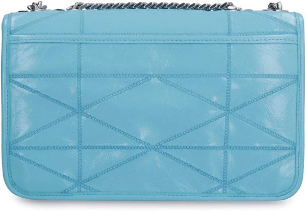 e15ef4a10c627a1 ia 4 MCM Travia Leather Crossbody Shoulder Bag Light Blue