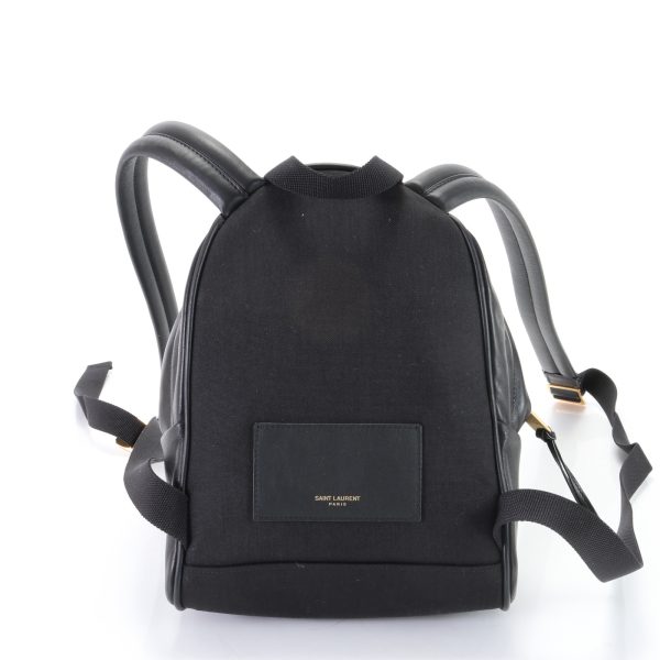 img 01601702 Saint Laurent Paris Leather Rucksack Backpack Shoulder Bag Black