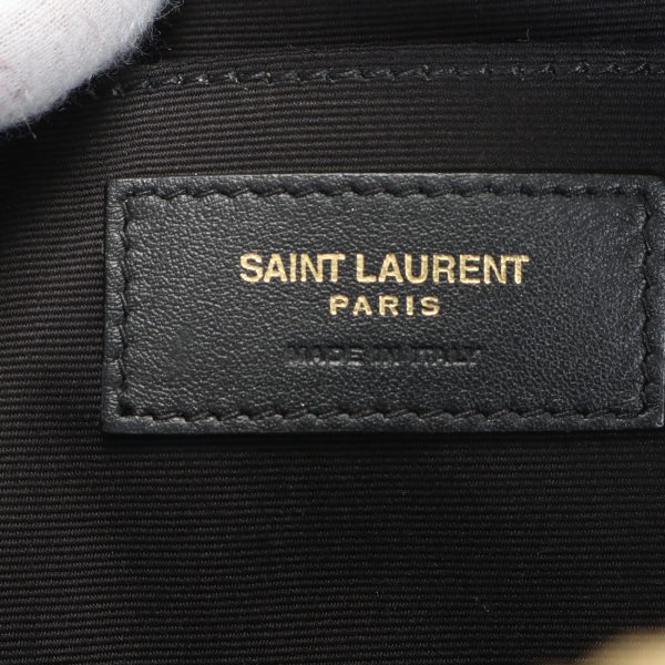 img 01601709 Saint Laurent Paris Leather Rucksack Backpack Shoulder Bag Black