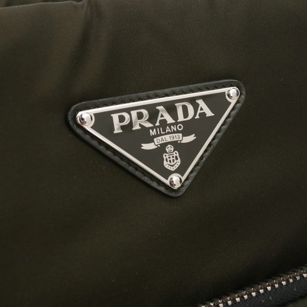 usdpr68444011 6 Prada Test Pocket Tote Bag Shoulder Strap Nylon Khaki