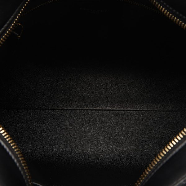 xo27hq9utp8l8ure 5 Saint Laurent Cabas Cassandra Handbag 2way Shoulder Bag Black Leather