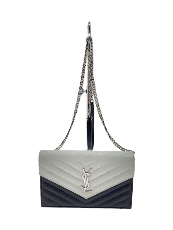 1 Saint Laurent Shoulder Bag Leather White