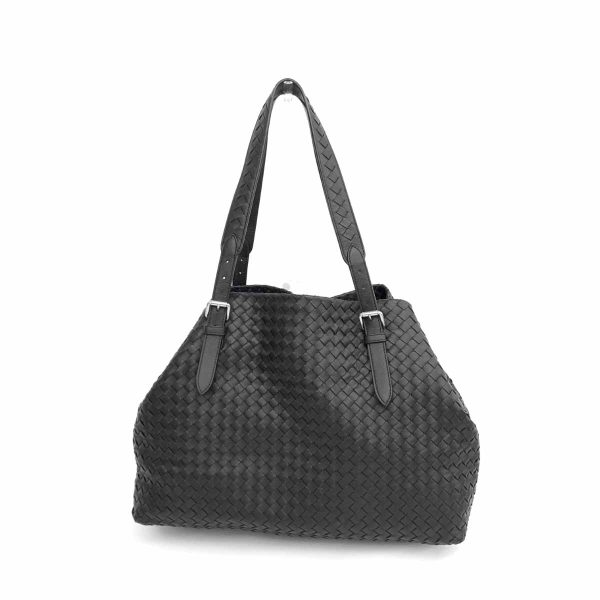 1 Bottega Veneta Tote Bag Leather Shoulder Bag Black