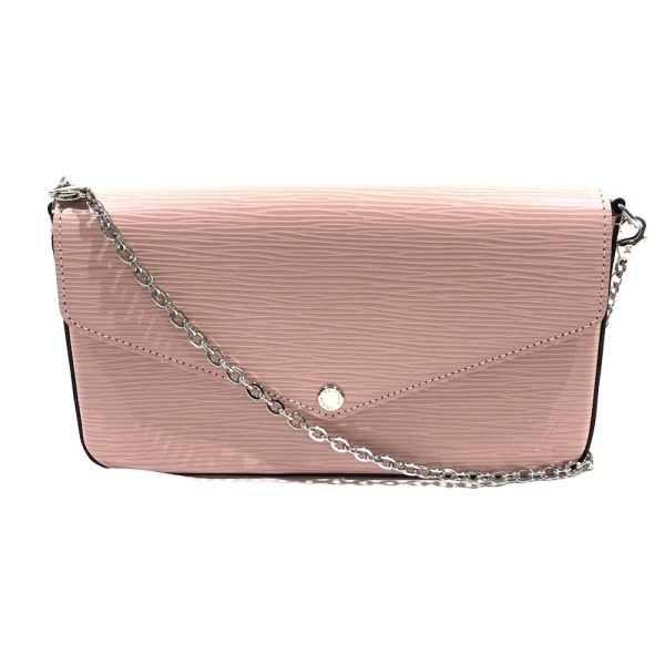 1 Louis Vuitton Epi Felicie Shoulder Bag Pink