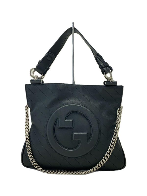 1 Gucci Blondie Small Tote Bag Leather Black