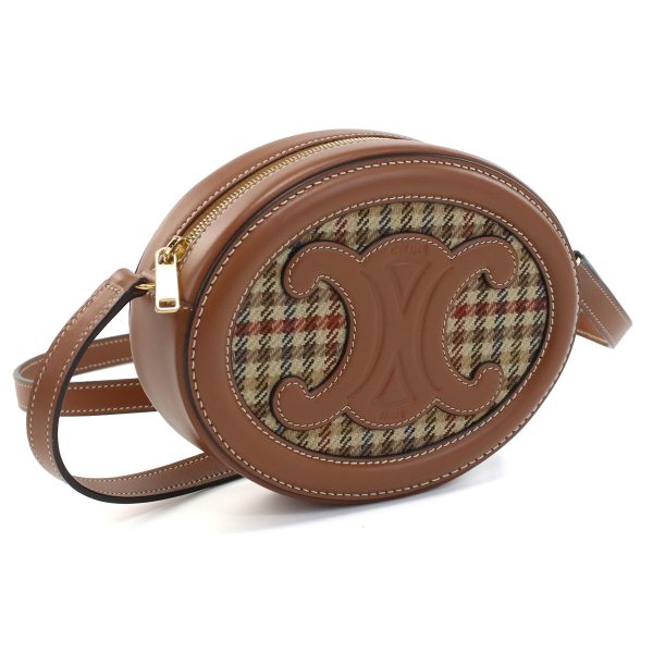 1 Celine Pochette Crossbody Shoulder Bag Brown