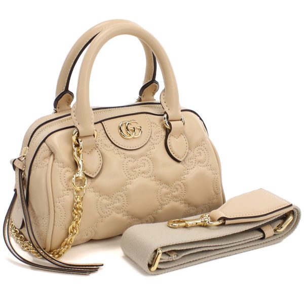 1 Gucci Crossbody Shoulder Bag GG Beige