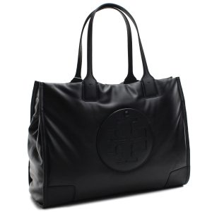 1 Tory Burch Leather Tote Bag Black