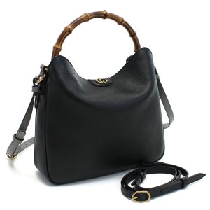 1 Louis Vuitton On The Go MM Jacquard Tote Bag Noir BlackWhite