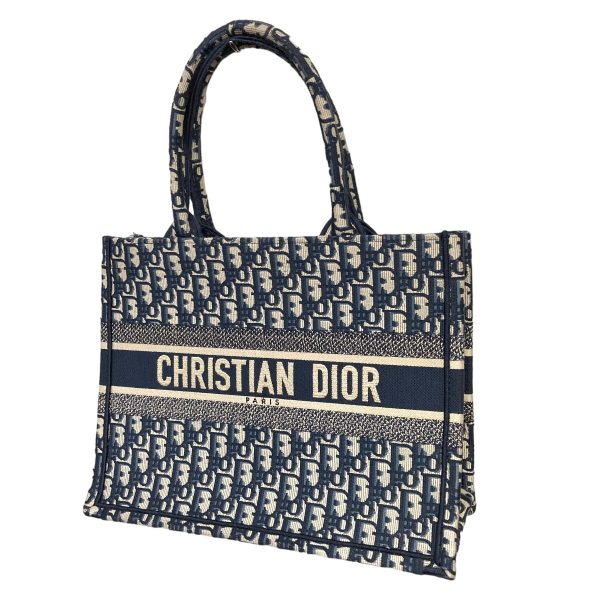 1 Christian Dior Book Tote Tote Bag Navy