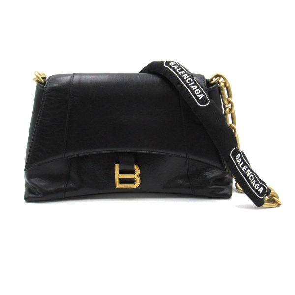 1 Balenciaga Shoulder Bag Leather Black