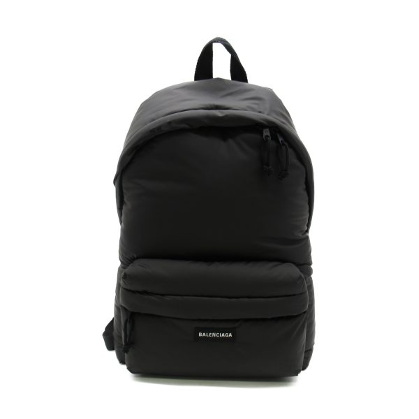 1 Balenciaga Backpack Rucksack Polyamide Polyurethane Black