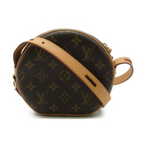 1 Louis Vuitton Round Zipper Long Wallet Brown