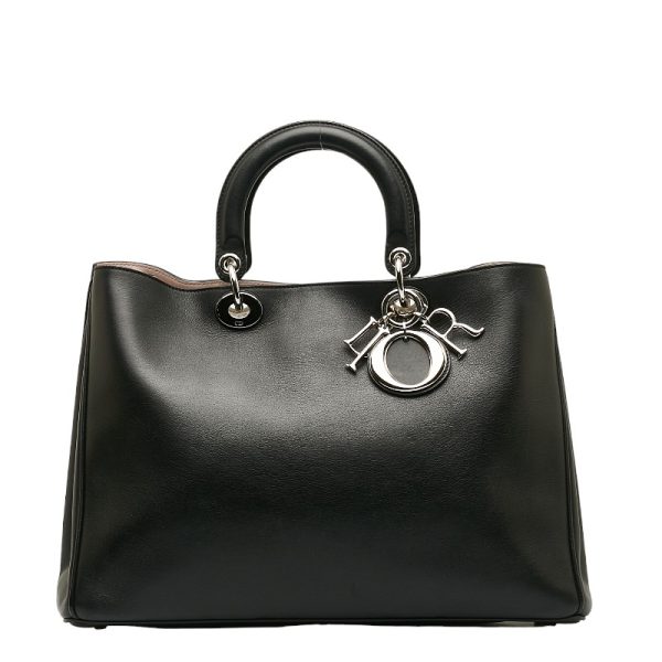 1 Dior Handbag Leather Black