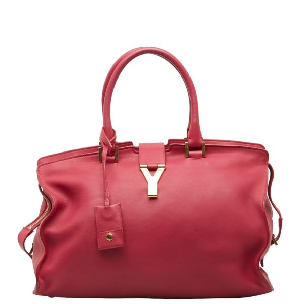 1 Saint Laurent Classic Handbag Leather Pink