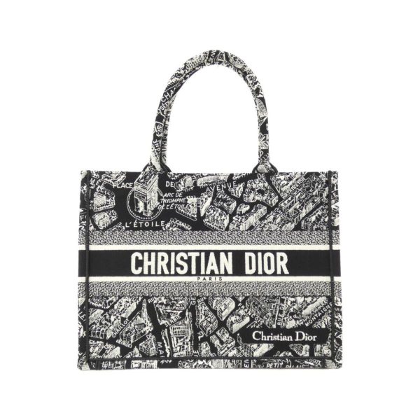 1 Christian Dior Plan Paris Book Tote Medium Bag