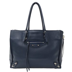 1 Hermes Victoria 2 12h 40 Taurillon Noviyo Blue Indigo Silver Metal Fittings A Engraved Briefcase Business Bag Handbag