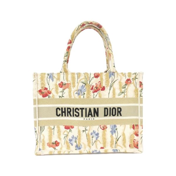 1 Christian Dior Book Tote Bag Medium Beige