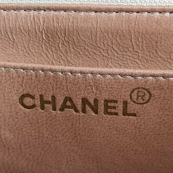 13271701161144 pic Chanel Diana Bag Medium Suede Beige with 24k Gold Plated Hardware