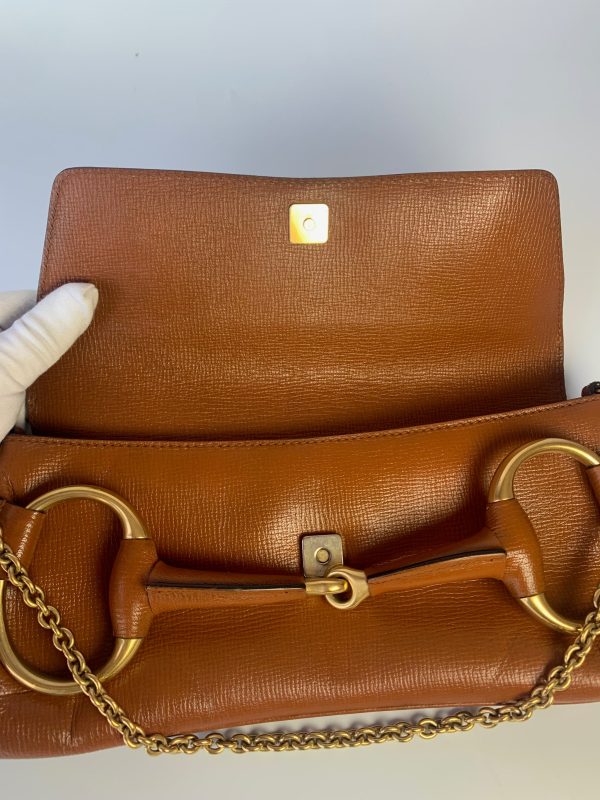 13271704853599 pic hd2 Gucci Horsebit 1955 Chain Shoulder bag Large Camel Leather