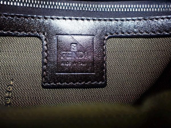 Cotton Fendi Baguette Classic Zucca Print Fendi Monogram