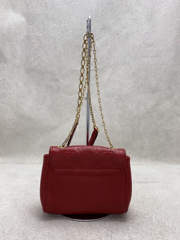 2 Louis Vuitton Metis BB Monogram Empreinte Shoulder Bag Leather Red