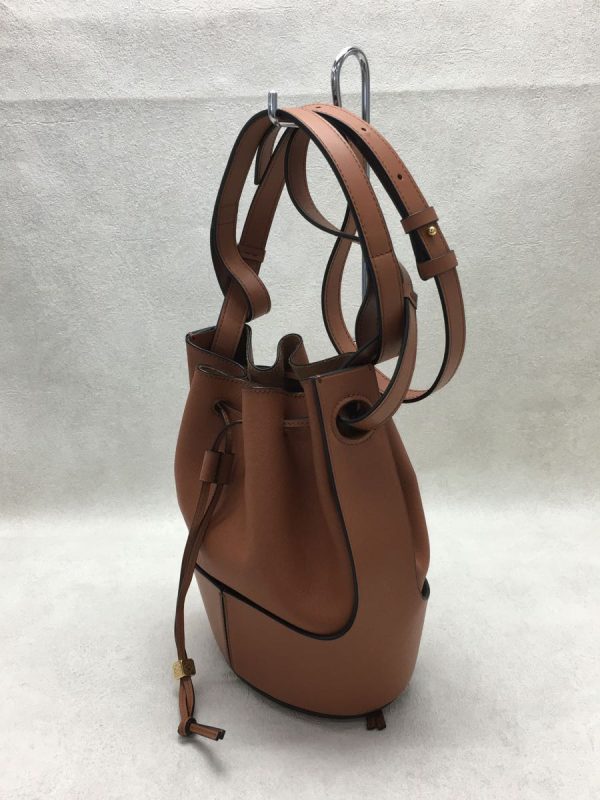 2 Loewe Shoulder Bag Leather Brown