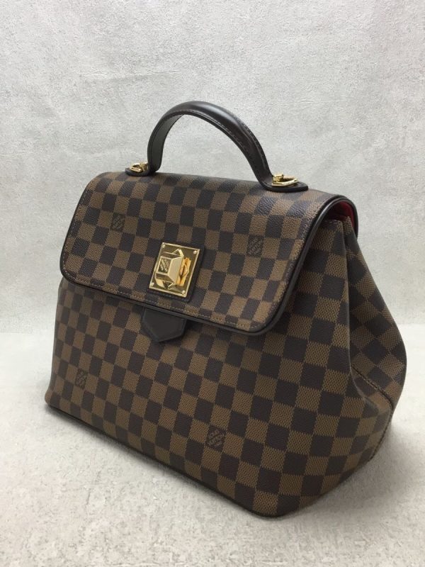 2 Louis Vuitton Bergamo PM Damier Ebene Brown