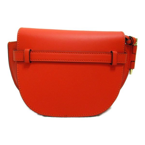 2 Loewe Mini Shoulder Bag Leather Orange