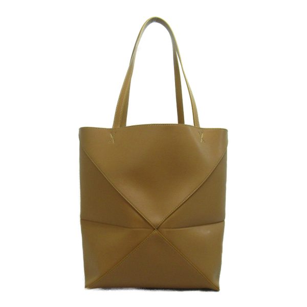 2 Loewe Puzzle Tote Bag Calf Brown