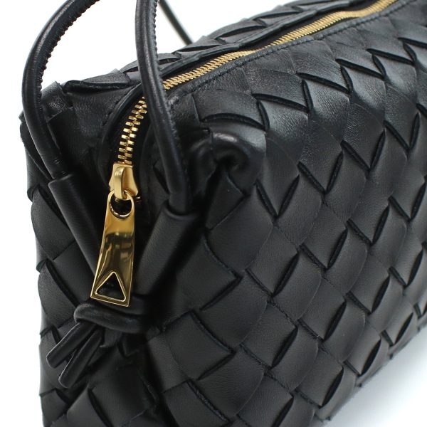 2 Bottega Veneta Shoulder Bag Mini Camera Bag Black