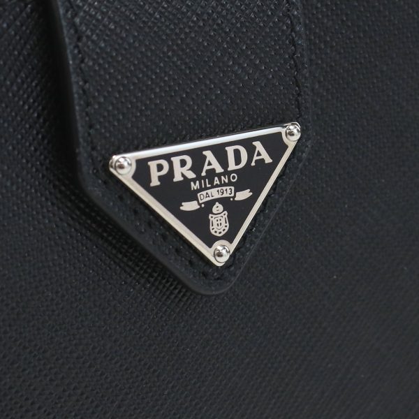 2 Prada Smartphone Shoulder Bag Logo Nero Black