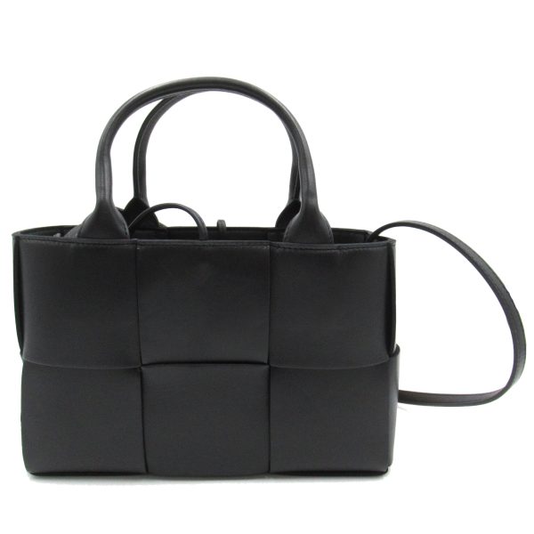 2 Bottega Veneta Mini Shoulder Bag Lambskin Black