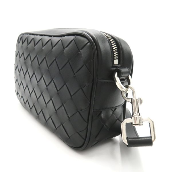 2 Bottega Veneta Mini Camera Bag Shoulder Bag Calf Black