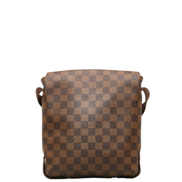 2 Louis Vuitton Damier PM Crossbody Shoulder Bag Leather Brown