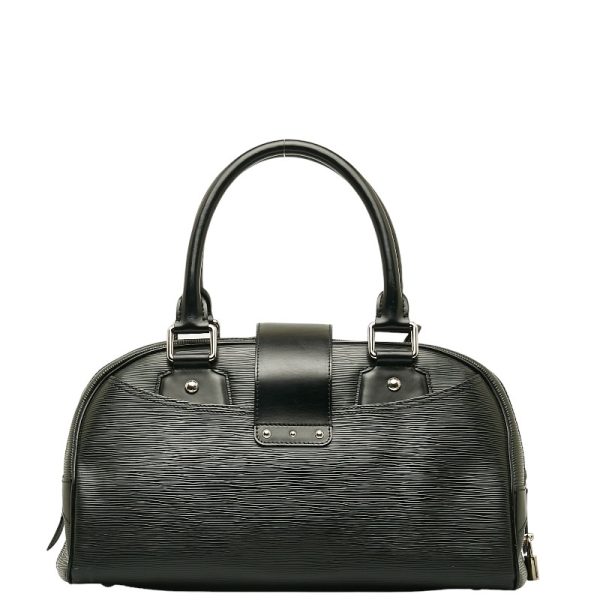 2 Louis Vuitton Montaigne GM Handbag Leather Noir Black