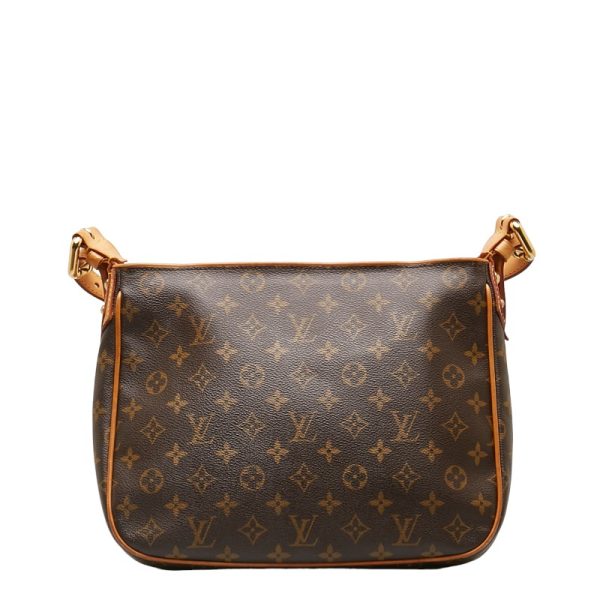 2 Louis Vuitton Monogram Hudson GM Handbag Shoulder Bag Brown
