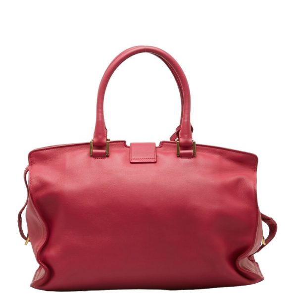 2 Saint Laurent Classic Handbag Leather Pink