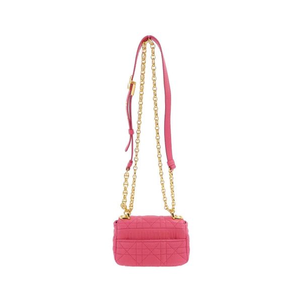 2 Christian Dior Caro Micro Shoulder Bag Fuchsia