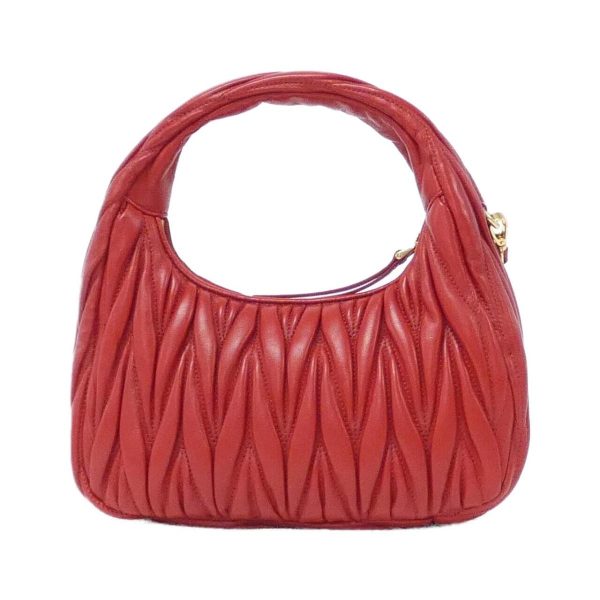 2 Miu Miu Storage Bag Matelasse Rosso