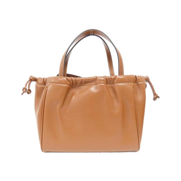 2 Celine Small Drawstring Calf Leather Bag Tan