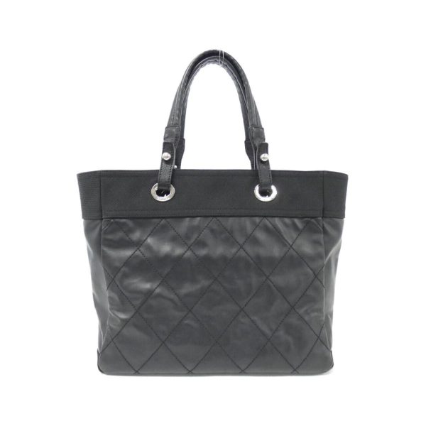 2 Chanel Paris Biarritz Line Bag BlackSilver