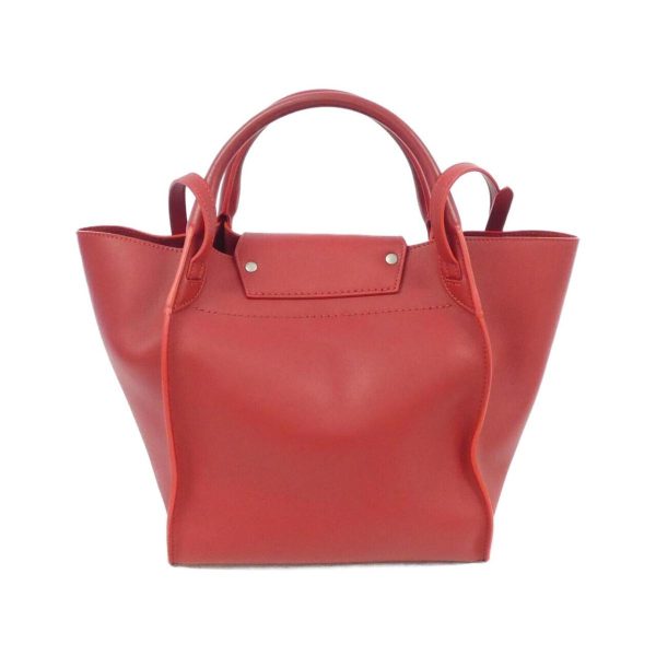 2 Celine Small Big Bag Calf Red