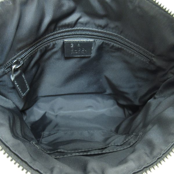 2101217360678 2 Gucci Shoulder Bag Nylon Black Handbag